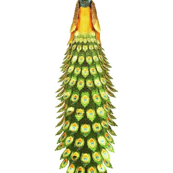 Fascinations Metal Earth Peacock Premium Series Model Kit Steel Model ICX112 - Picture 5 of 6